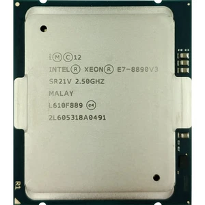 CPU Intel Xeon E7-8890 V3 (SR21V) 2,50 GHz 18 núcleos FCLGA2011 165W - Imagen 1 de 1