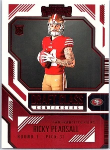 Panini Contenders 2024 - Ricky Pearsall #15 Draft Class lámina roja (RC) - Imagen 1 de 2