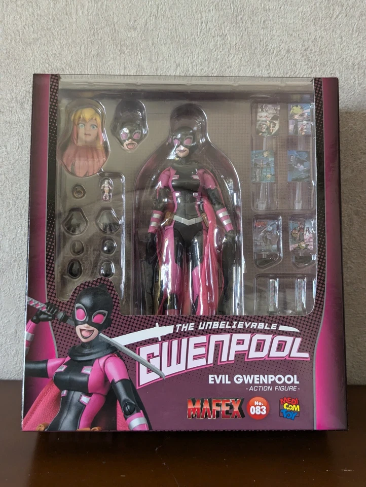 MAFEX No.083 Evil Gwenpool 160mm Action Figure Medicom Toy Anime Japan 2019