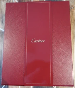 CARTIER BOX FOR PARFUM EMPTY  9" X 7"  X 4" - Picture 1 of 8