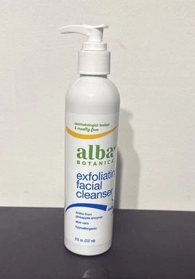 Limpiador facial exfoliante Alba Botanica enzima piña 8 oz vegano crueldad... Foto 1 de 3