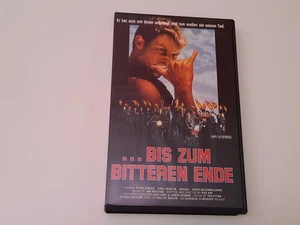 Bis zum bitteren Ende 1988 Uncut VHS German PAL Video Großbox Breaking Loose - Picture 1 of 5