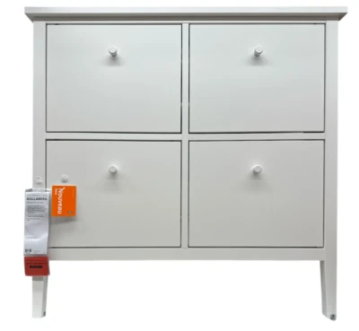 Nuevo Zapatero IKEA GULLABERG Blanco 4 Compartimentos (41 3/8x42 1/8") 505.877.10 Foto 1 de 3