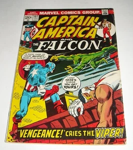 CAPTAIN AMERICA & FALCON # 157 MARVEL Comics 1973 VIPER 1st APPEARANCE KEY ISSUE - Picture 1 of 8