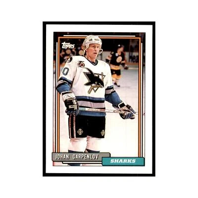 Johan Garpenlov 1992 Topps #359 Hockey Cards Hockey Card NM - Image 1 of 3