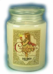 BABY POWDER - Courtneys Candles Maximum Scented 26oz Large Jar Candle - Picture 1 of 1