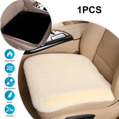 Simulation Sheepskin Car Seat Cover Cushion Mat Imitate Wool For MG ZA ZS ZT ZR  - image 1 of 4