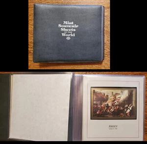 1981 - 1984 - Mint Souvenir Sheets of the World  - in Fleetwood Stamp Album - Picture 1 of 24