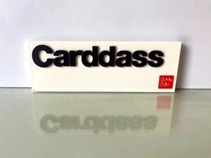 Carddass Logo Bandai Namco Pokémon Yu-Gi-Oh Dragon Ball Bleach Gundam Naruto One - Picture 1 of 1