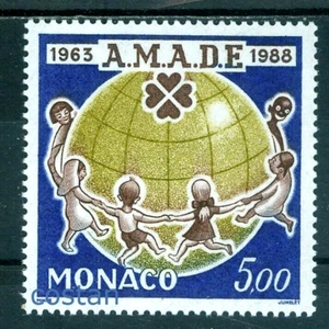 1988 AMADE Mondiale/Association for the Protection of Children,Monaco,M.1858,MNH - Picture 1 of 1