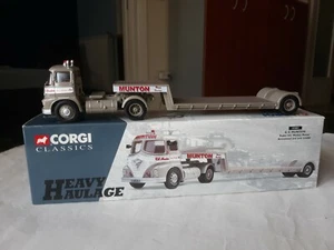 1/50 CORGI FODEN S21 MICKEY MOUSE ARCICULATED AND LOW LOADER G.C.MUNTON - Picture 1 of 10