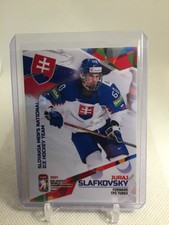 Juraj Slafkovsky 2021 BY CARDS IIHF Ice Hockey World Championship Rookie RC