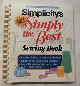 2001 Simplicity's Simply the Best Sewing Book preowned publication - Picture 1 of 4