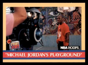 1990-91 Hoops  #382 "Michael Jordan's Playground" Chicago Bulls - Picture 1 of 2