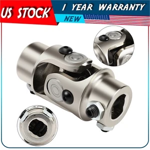 1 pieza de acero individual para Ford Triangle X 3/4" DD dirección universal junta en U cromada - Imagen 1 de 7