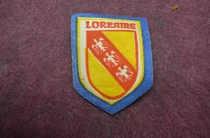 ANCIEN ÉCUSSON BISCOTTE GRECOIRE BLASON RÉGION LORRAINE VILLE NANCY METZ CPA - Imagen 1 de 1