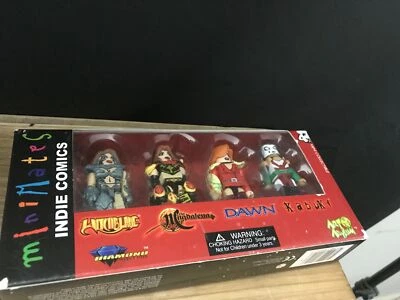 Minimates INDIE COMICS Witchblade Magdalena Dawn Kabuki paquete de 4 2004 arte asilo Foto 1 de 4