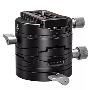 G20 3D Geared Head Pan and Tilt Head Gear Fine Adjustment Tilt Function ± 15° - Picture 1 of 11
