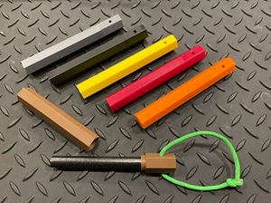 Cubierta de varilla de hierro de ferrocerio 6" X 1/2" redonda protector de arranque contra incendios Bushcraft - Imagen 1 de 14