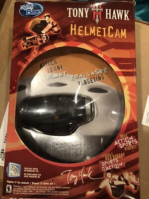 TONY HAWK Helmet Cam - New in box Digital Blue COMPLETE open Box - Image 1 of 4