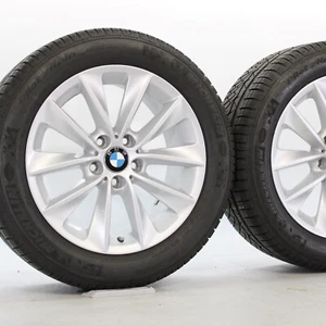 Original BMW X3 X4 F25 F26 Winterräder 18 Zoll 307 V-Speiche +7mm DOT20 Michelin - Bild 1 von 9