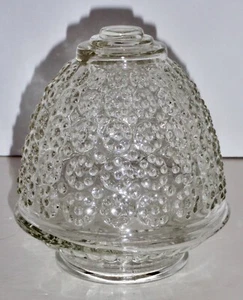Vintage Clear Acorn Beehive Bubble Dragons Egg Porch Bathroom Shade Globe - Picture 1 of 6