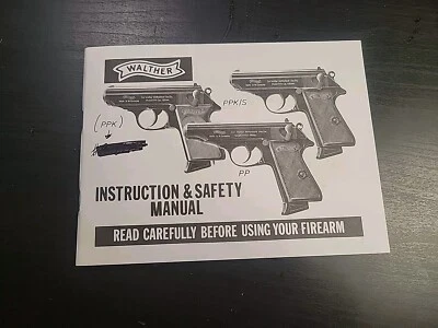 Pistola manual de seguridad para propietarios Walther modelo PPK PPK/S Foto 1 de 4