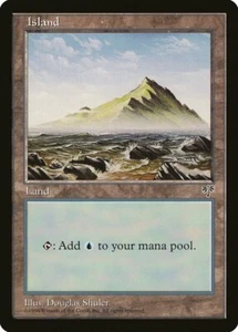 Island (C) Mirage lp Basic Land MAGIC THE GATHERING - Picture 1 of 1