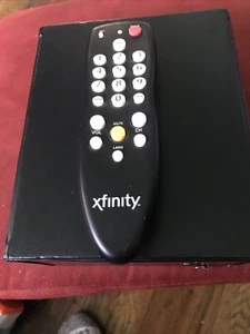 Xfinity Black Wirekess Handheld Remote For Comcast DC50 X Receiver TV Cable Box - Picture 1 of 2