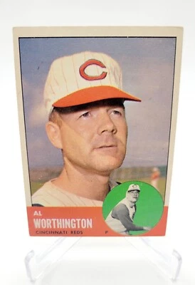 1963 Topps Set-Break #556 Al Worthington  - Image 1 of 2