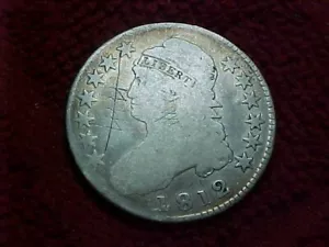 1812 Capped Bust Half Dollar - GREAT UPGARDE COIN - 212 YEARS OLD - Picture 1 of 2