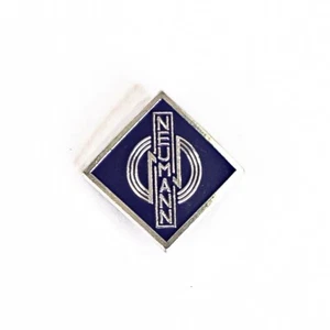 Genuine Neumann U87 Microphone Replacement Purple Logo Badge Mic U 87 - Picture 1 of 3