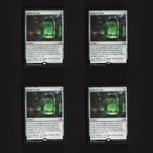 Brain in a Jar 252/297 PLAYSET x4 Shadows over Innistrad Rare MTG Karte LP - Bild 1 von 6