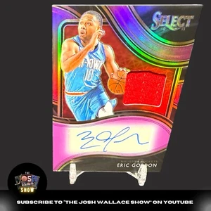 2020-21 Select Prizm Eric Gordon Jersey Relic AUTO Autograph 42/99 - Picture 1 of 3