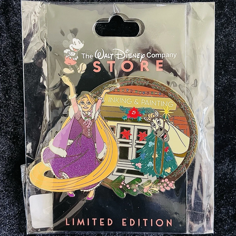 LE DEC Rapunzel Princess Holiday Christmas Celebration Studio Tangled Disney Pin Foto 1 de 1
