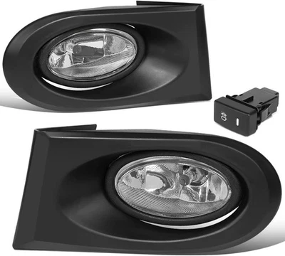 Luz antiniebla del parachoques delantero apta para arnés de cableado e interruptor L+R Acura RSX 02-04 Foto 1 de 4