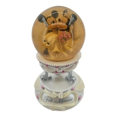 Disney Mickey & Minnie recién casados boda musical globo de nieve un sueño es un deseo Foto 1 de 3