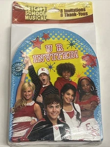 HIGH SCHOOL MUSICAL INVITATIONS 8 COUNT - Picture 1 of 2
