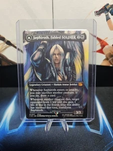 MtG Final Fantasy: M317 Sephiroth, Fabled SOLDIER - Borderless - NM/EN - Bild 1 von 2