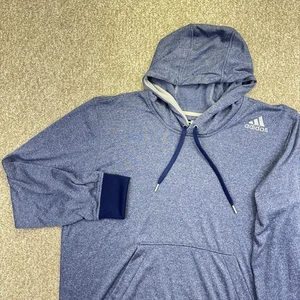 Adidas Ultimate Hoodie Sweatshirt Herren Gr. XL Blau Langarm - Bild 1 von 12