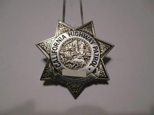 GEOCACHING CHP GEOCOIN California Highway Patrol Star Badge Shield Toy Kids Coin - Picture 1 of 4