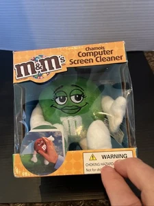 M&M Plush Screen Cleaner Green New In Box - Picture 1 of 5