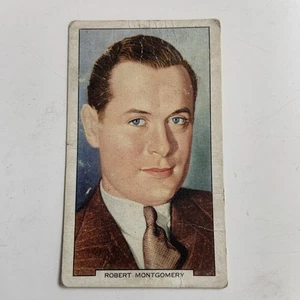 Robert Montgomery Cigarette Card - Picture 1 of 2