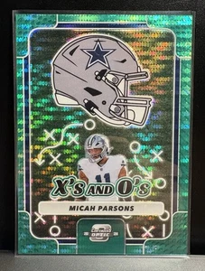 2024 Panini Optic Contenders X And O Micah Parsons # XO-MPS Green /30 - Bild 1 von 9