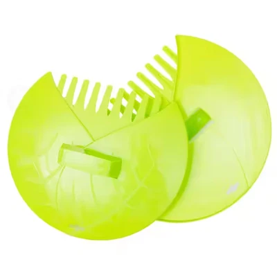 Conjunto de ancinho manual de colheres de folhas para limpeza de gramado e jardim – par de garras - Imagem 1 de 4