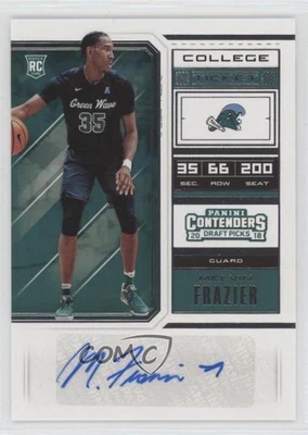 2018 Contenders Draft Picks College Ticket Melvin Frazier Jr #88 Rookie Auto RC - Image 1 of 2