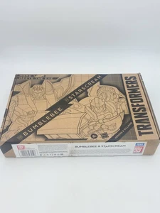 Lot de figurines Transformers Bumblebee Starscream Takara Tomy Hasbro Heroes Villains - Photo 1/7