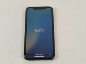 Apple IPHONE 11 A2111 64 GB Ios 18.4.1 Noir At&t Seulement (Wi-Fi + 4G) - Photo 1 sur 7