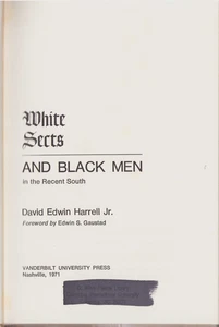 White Sects & Black Men in the Recent South, Hardcover - Bild 1 von 1