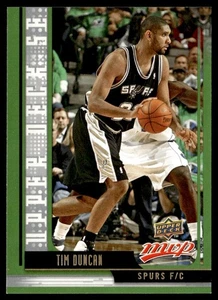 2008-09 Upper Deck MVP SE Tim Duncan San Antonio Spurs #51 - Picture 1 of 2